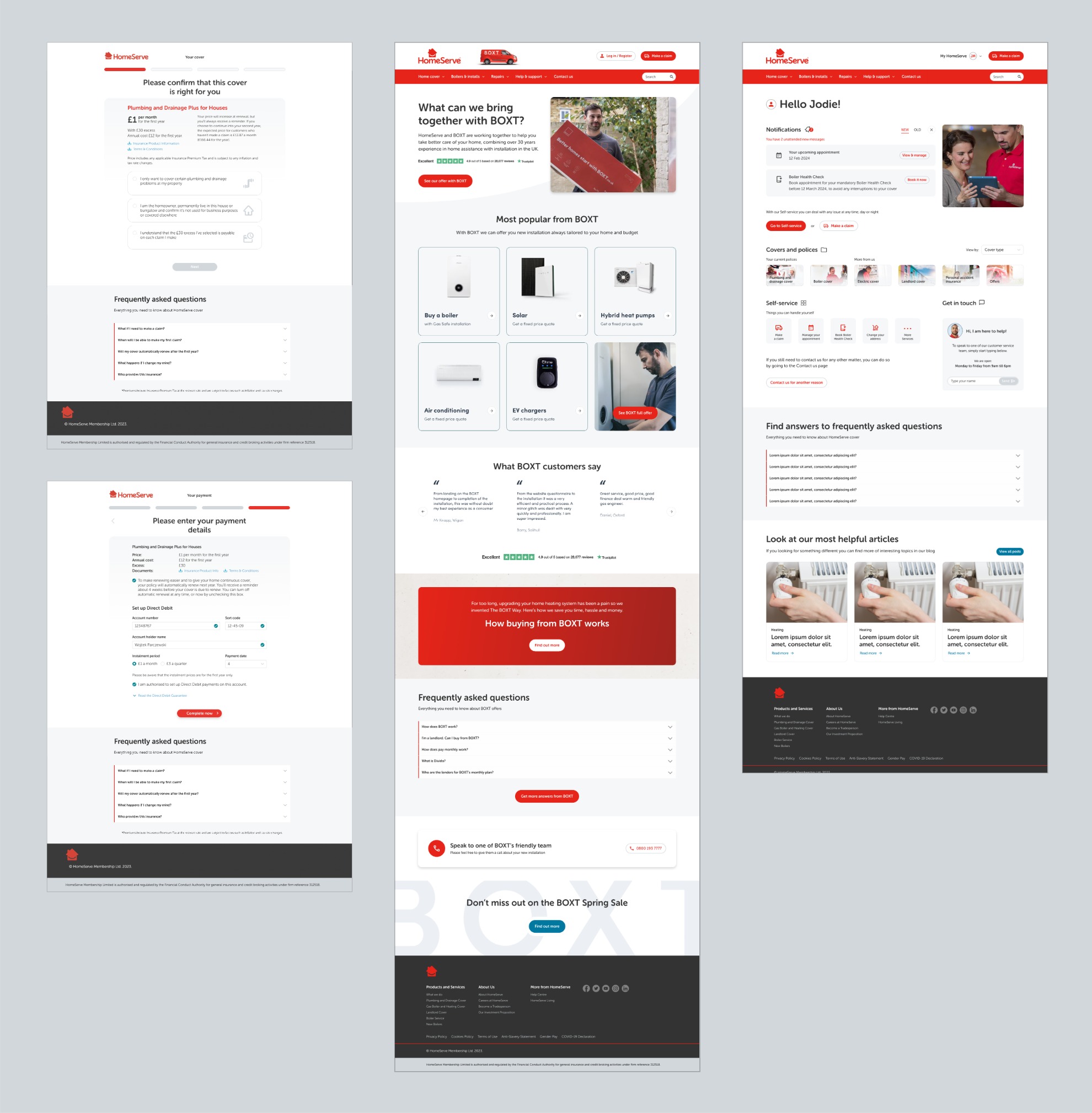 Scalable Design System architecture for HomeServe ecosystem consistency